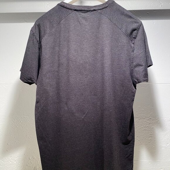 Kenneth Cole NY Men's Henley Short Sleeve V-Neck Tee - Picture 2 of 6